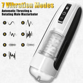 Copa de masturbación automática para hombres con 10 potentes modos de empuje y rotación